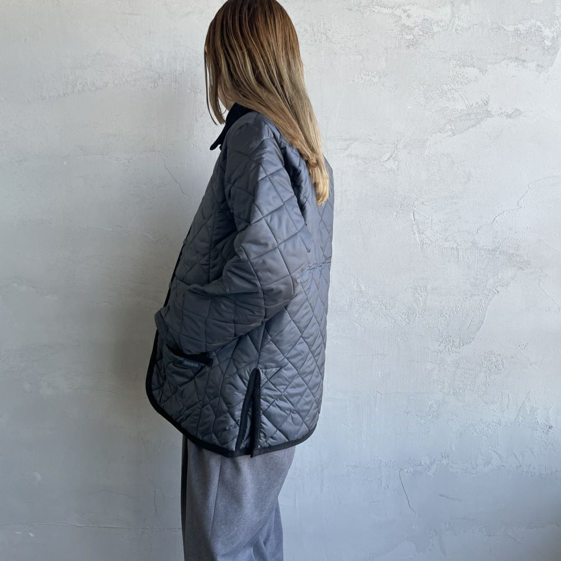 LAVENHAM [ラベンハム] Raydon Womens 21 レイドン キルティングジャケット [SLJ1245] G95 LAMP B &&モデル身長：156cm 着用サイズ：10&&