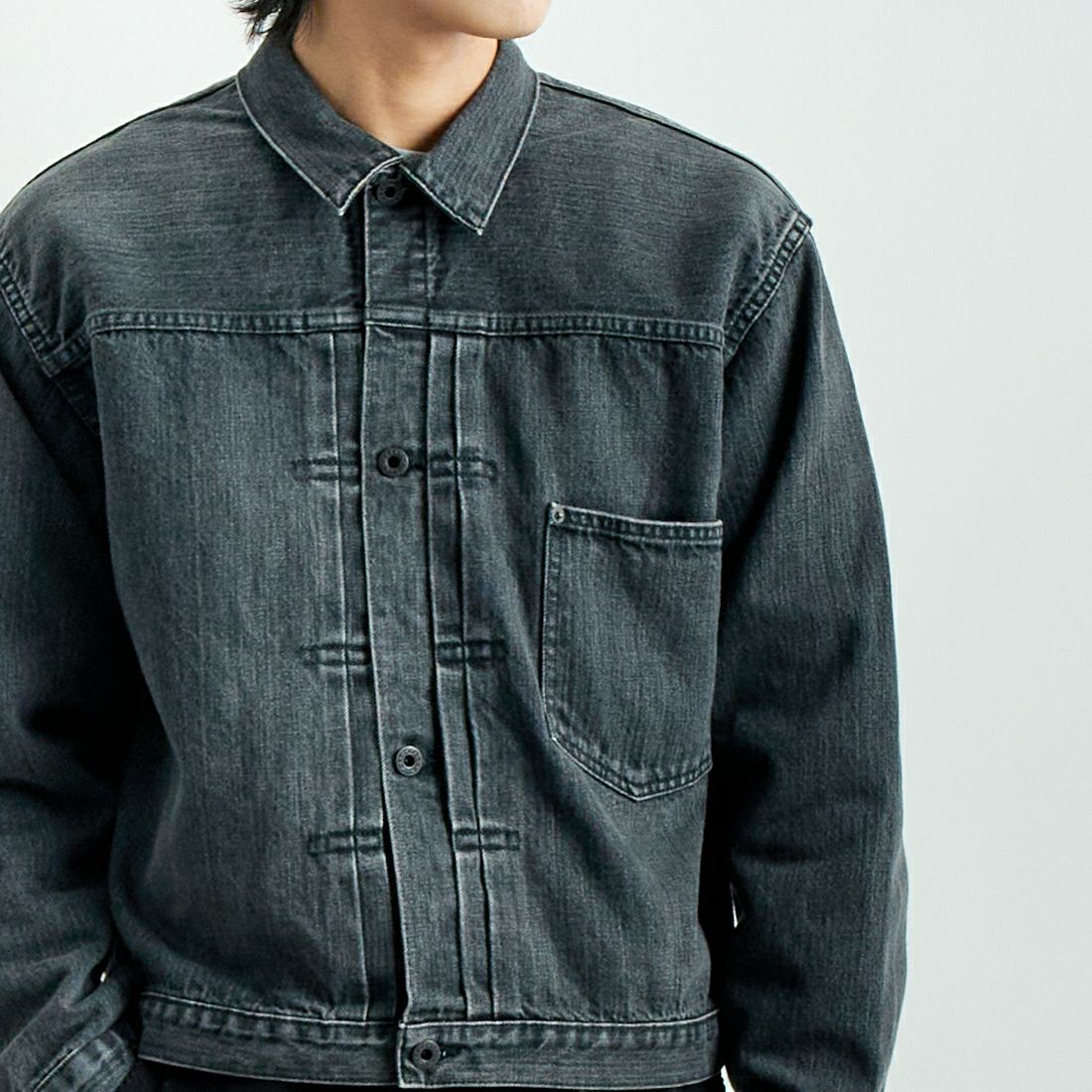 orSlow [オアスロウ] WW2 TYPE1 ブラックデニムジャケット [03-6016] D61S BLK D