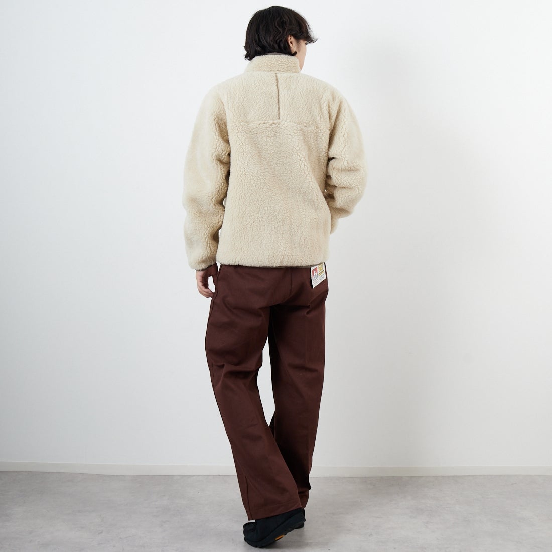 patagonia [パタゴニア] ナチュラル ブレンド レトロカーディガン [20535] DNLM &&モデル身長：179cm 着用サイズ：M&&