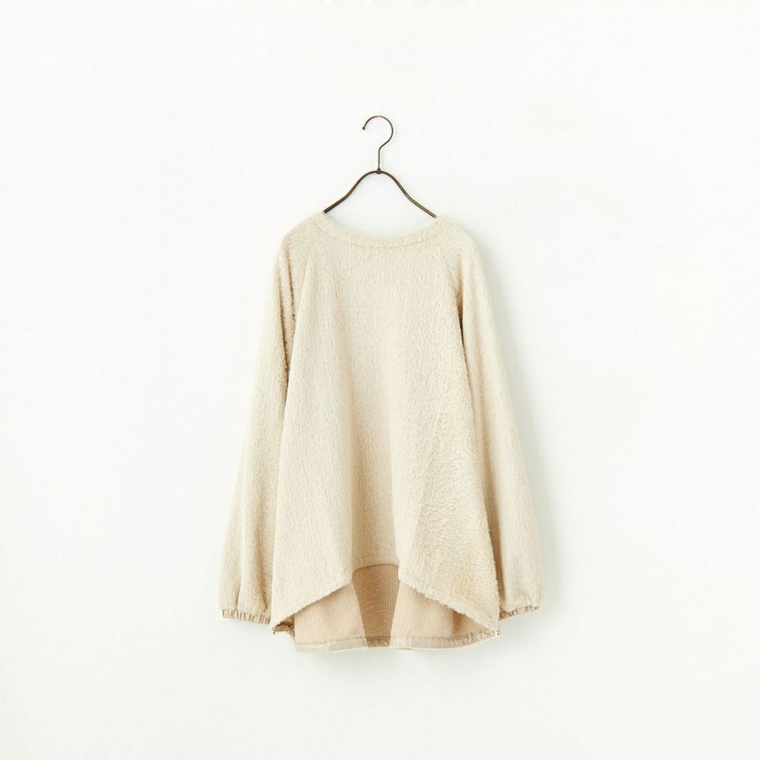 CHIGNON [シニヨン] シャギーニットソープルオーバー [8645-290MK] L.BEIGE