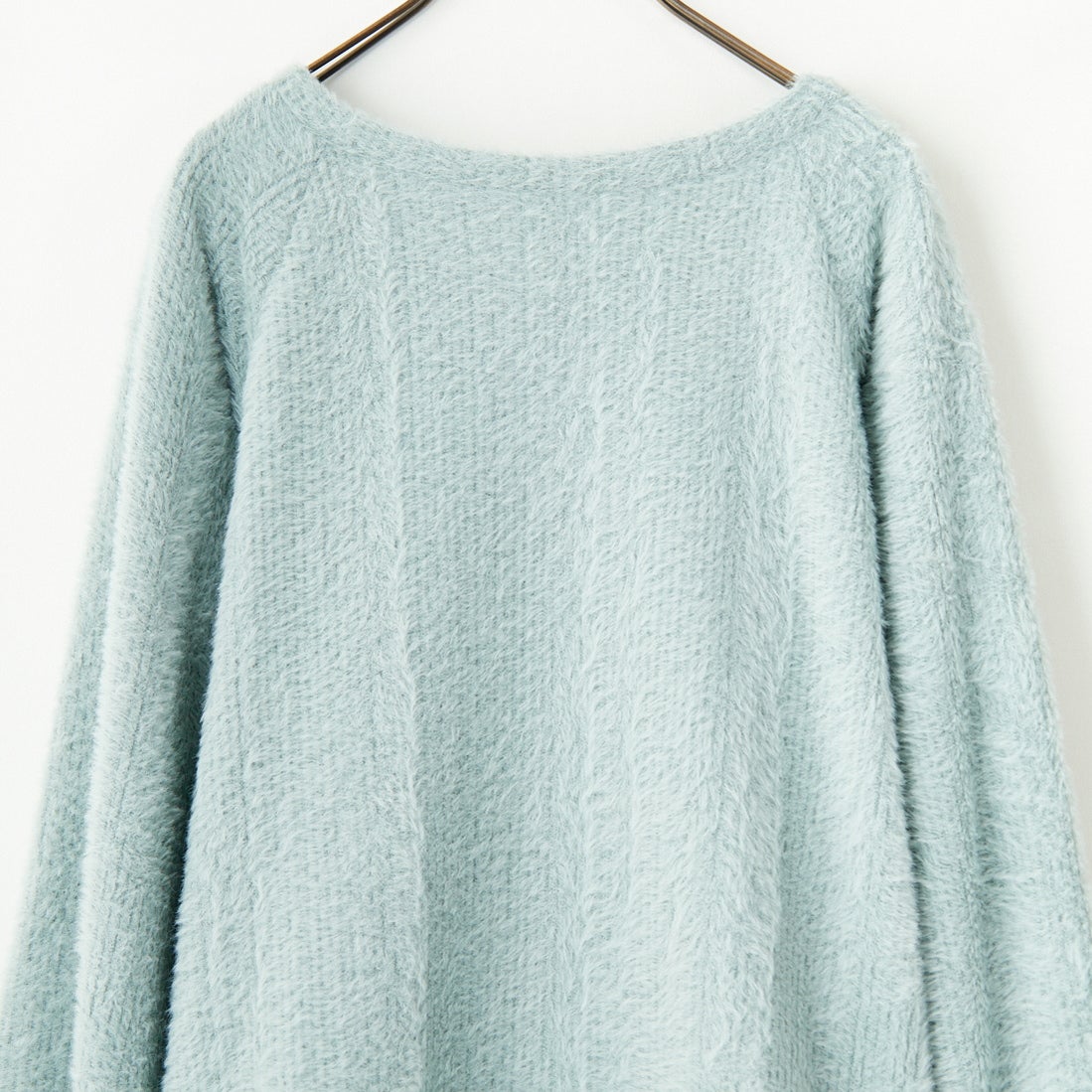 CHIGNON [シニヨン] シャギーニットソープルオーバー [8645-290MK] MINT