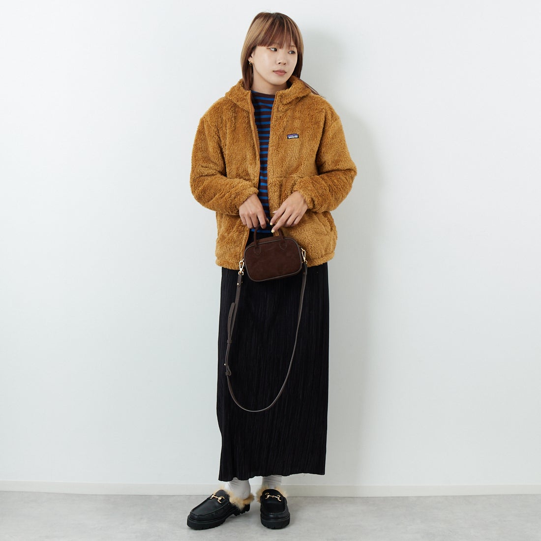 patagonia [パタゴニア] キッズ ロス ガトス フーディ [65486] NESB &&モデル身長：167cm 着用サイズ：KID-XXL&&