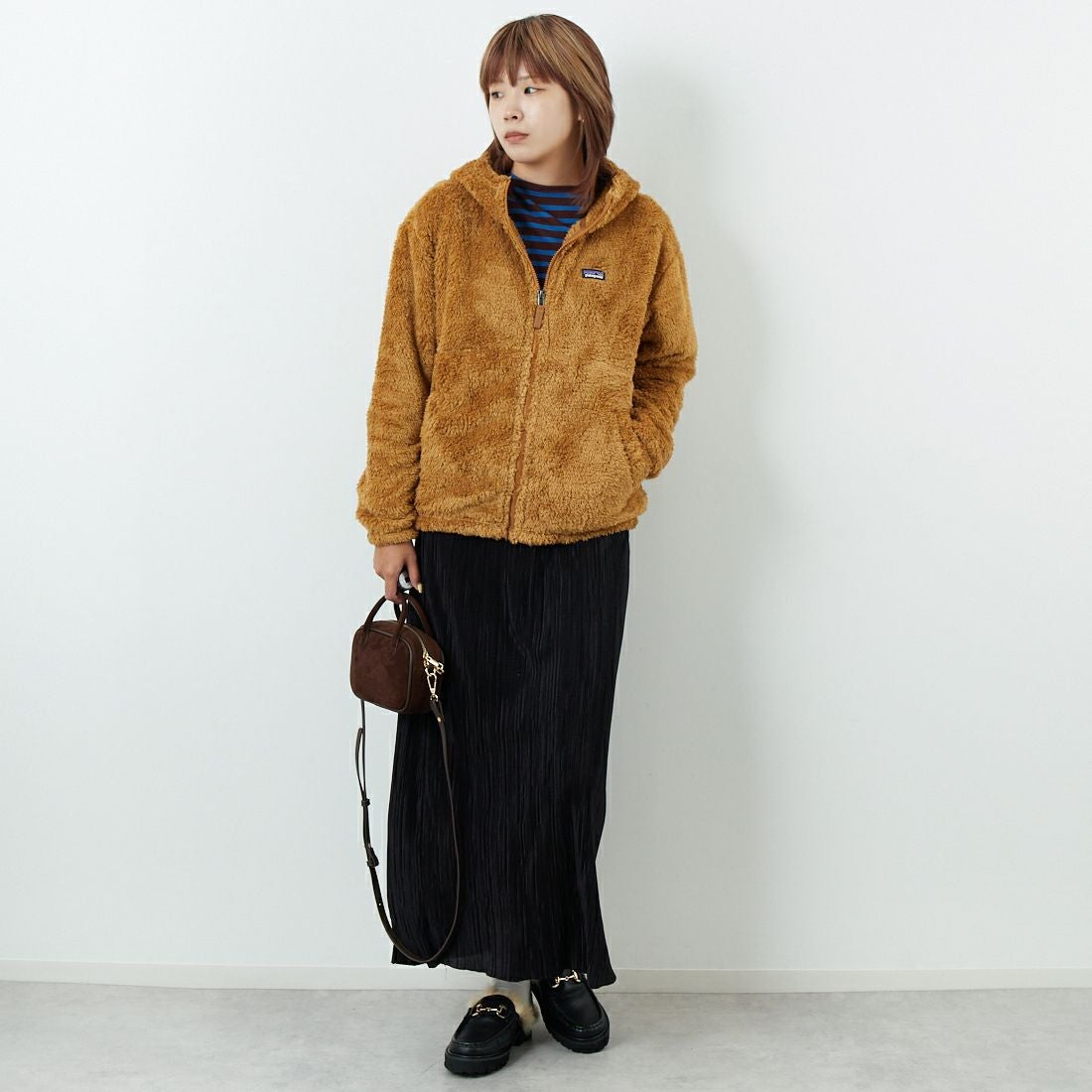 patagonia [パタゴニア] キッズ ロス ガトス フーディ [65486] NESB &&モデル身長：167cm 着用サイズ：KID-XXL&&