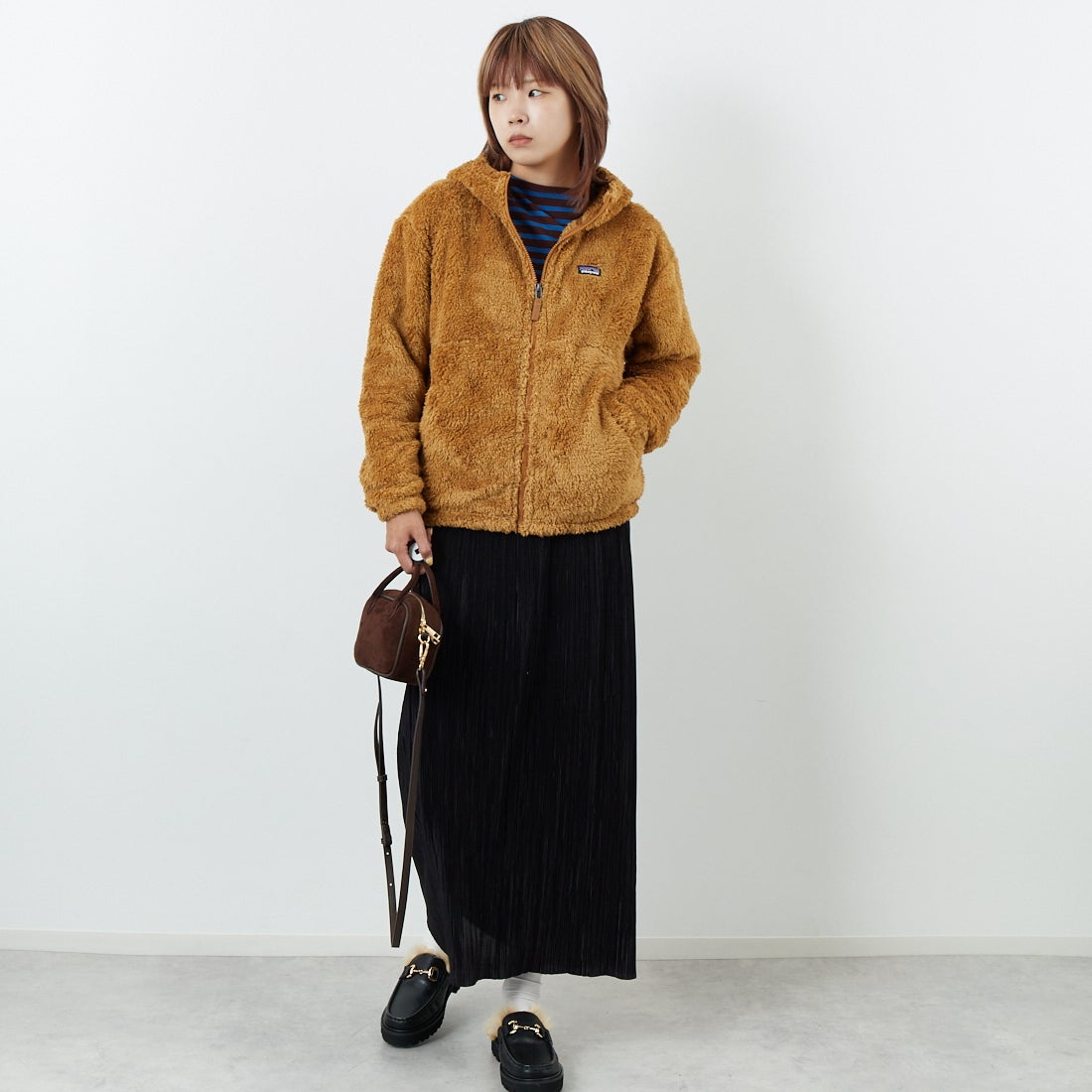 patagonia [パタゴニア] キッズ ロス ガトス フーディ [65486] NESB &&モデル身長：167cm 着用サイズ：KID-XXL&&