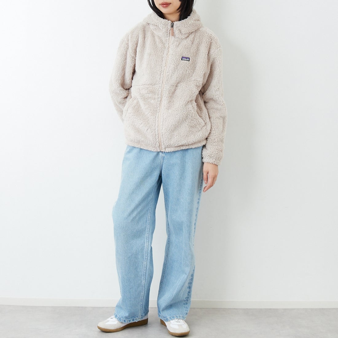 patagonia [パタゴニア] キッズ ロス ガトス フーディ [65486] STPE &&モデル身長：162cm 着用サイズ：KID-XXL&&