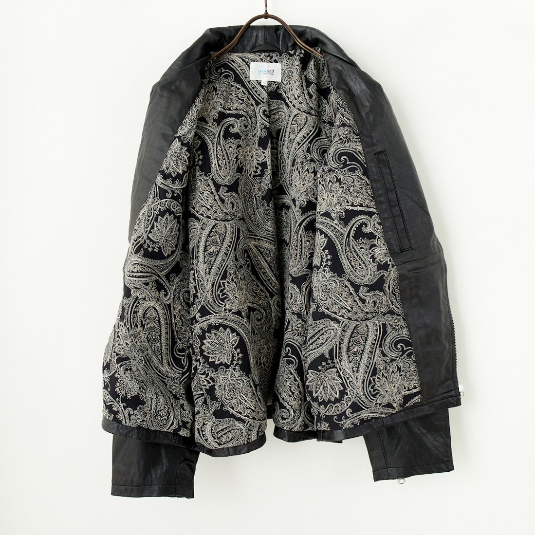 yoused [ユーズド] 別注 ライダースジャケット [JFY-244-093-FY] BLACK