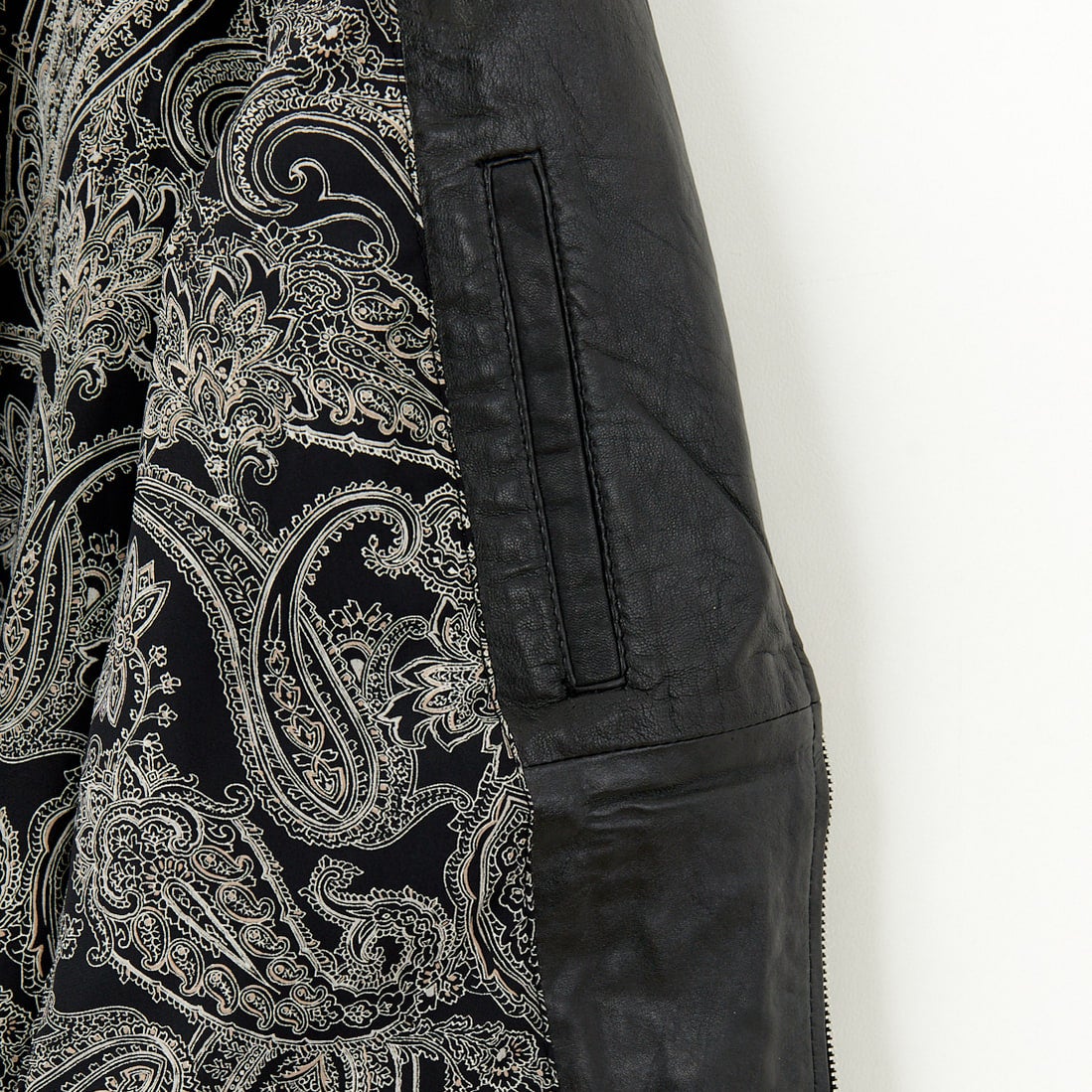 yoused [ユーズド] 別注 ライダースジャケット [JFY-244-093-FY] BLACK