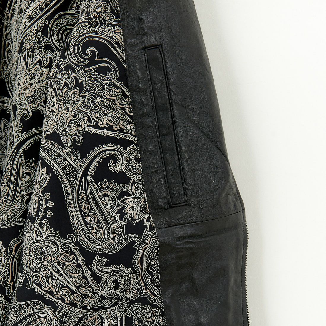 yoused [ユーズド] 別注 ライダースジャケット [JFY-244-093-FY] BLACK