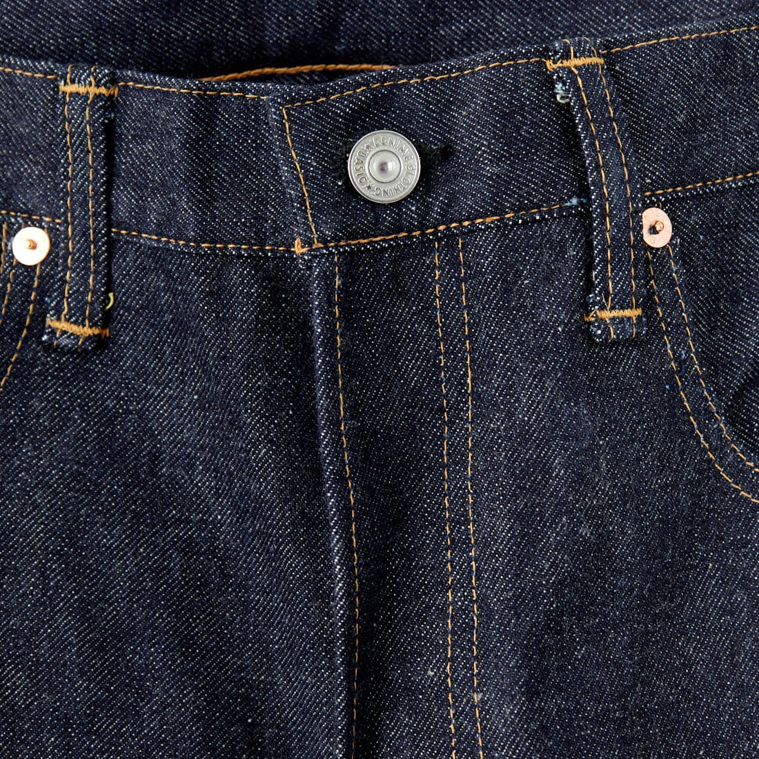 DENIME [ドゥニーム] オフセットXXモデル ノンウォッシュデニム [220A