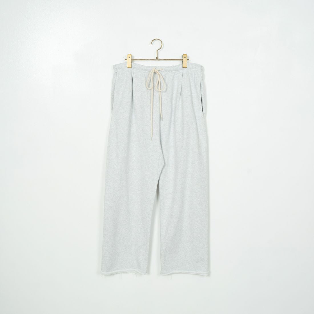 Jeans Factory Clothes [ジーンズファクトリークローズ] ピグメント ヘビー裏毛ワイドスウェットパンツ [2423-INM2] ASH