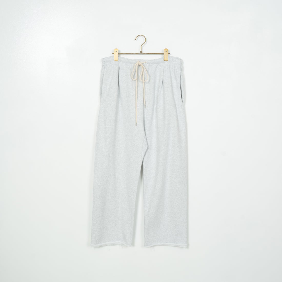 Jeans Factory Clothes [ジーンズファクトリークローズ] ピグメント ヘビー裏毛ワイドスウェットパンツ [2423-INM2] ASH