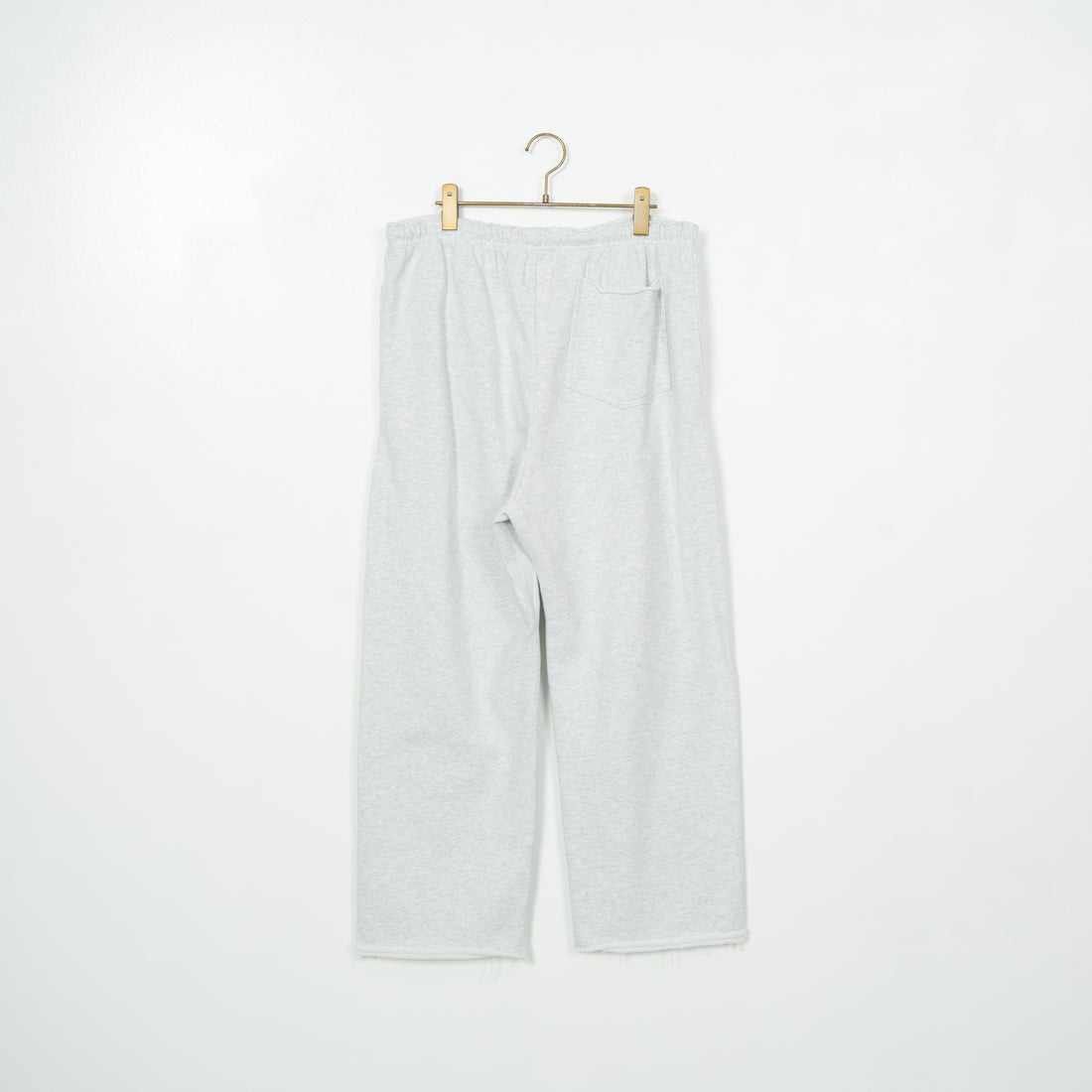 Jeans Factory Clothes [ジーンズファクトリークローズ] ピグメント ヘビー裏毛ワイドスウェットパンツ [2423-INM2] ASH