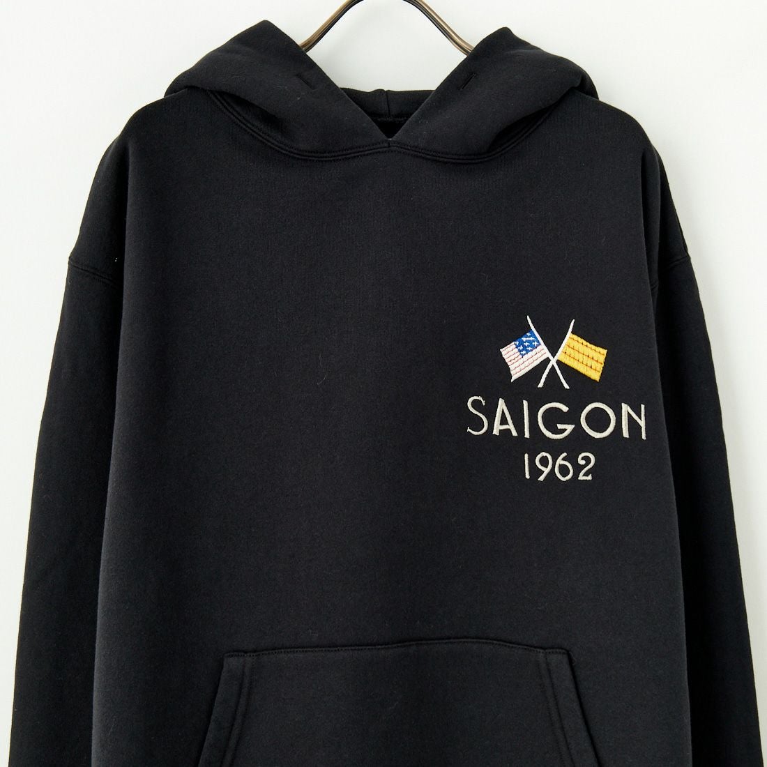 TAILOR TOYO [テーラートウヨウ] SAIGON1962 刺繍フーデッドパーカー [TT69473] 119 BLACK