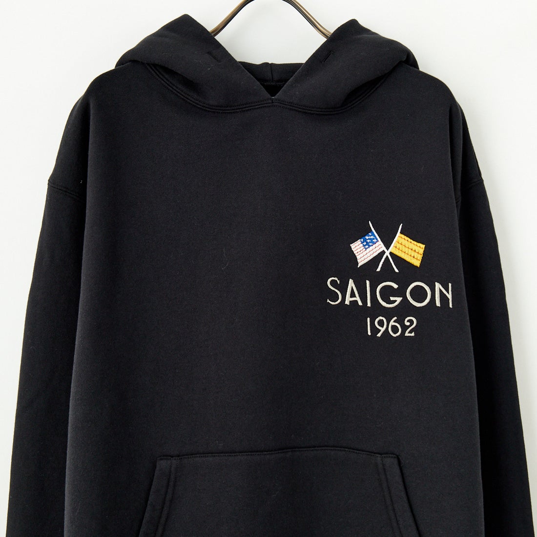 TAILOR TOYO [テーラートウヨウ] SAIGON1962 刺繍フーデッドパーカー [TT69473] 119 BLACK