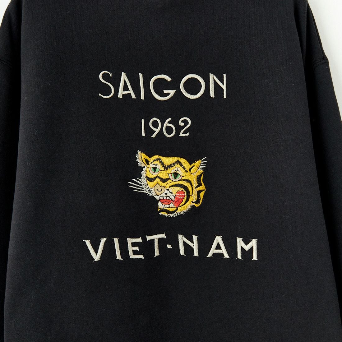 TAILOR TOYO [テーラートウヨウ] SAIGON1962 刺繍フーデッドパーカー [TT69473] 119 BLACK