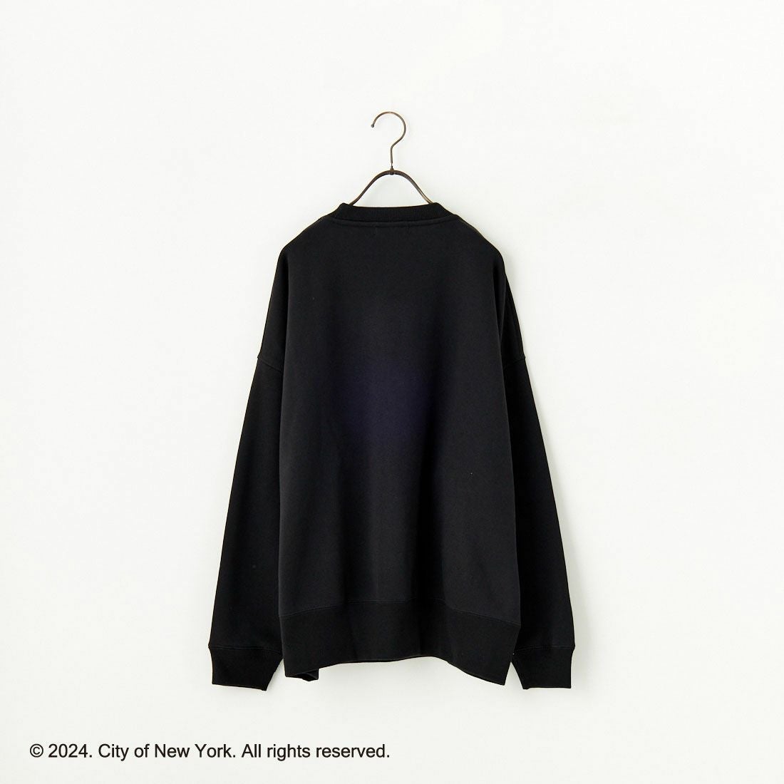 NYC × GOOD ROCK SPEED [エヌワイシー × グッドロックスピード] NYC ロングスリーブスウェット [24NYC209W] BLACK
