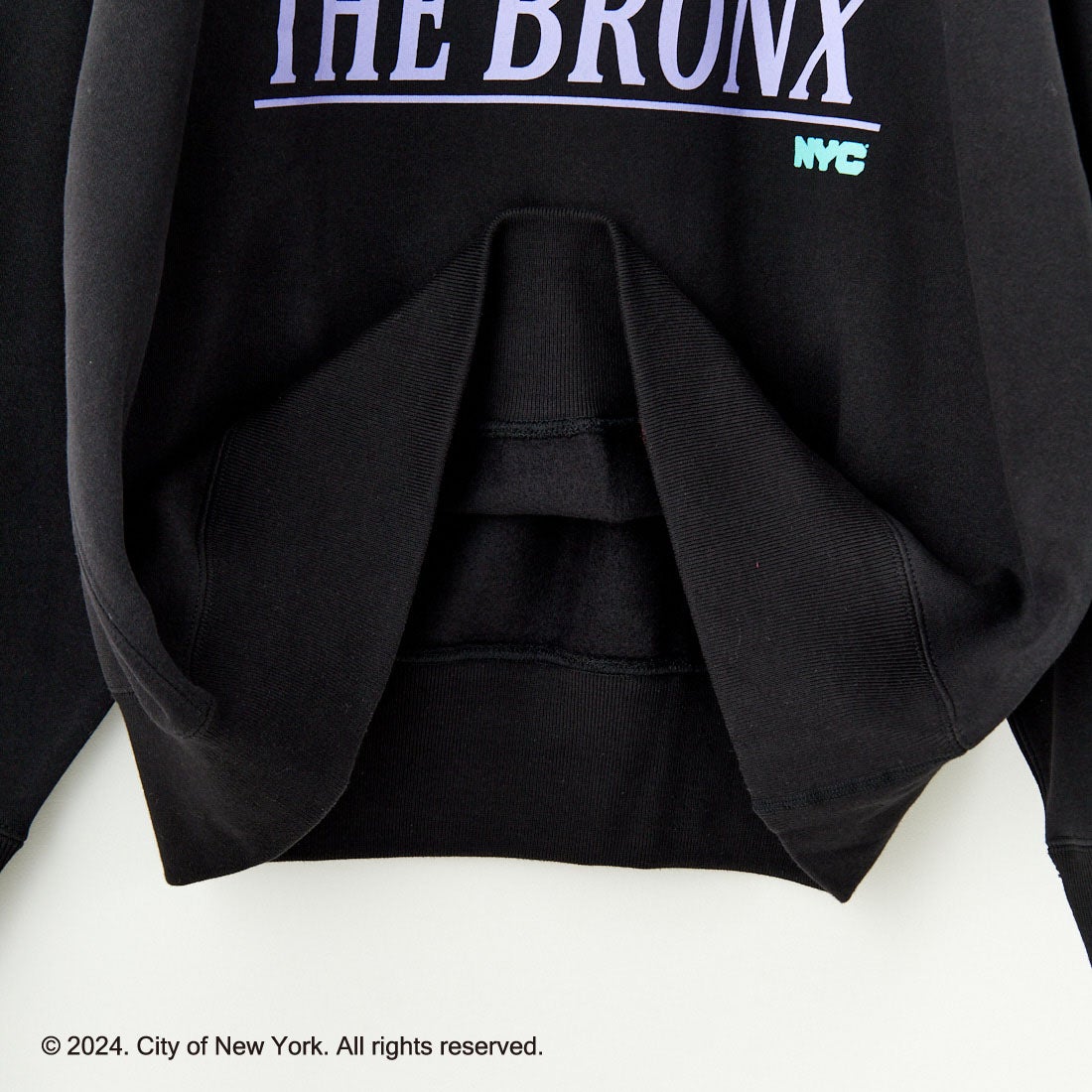 NYC × GOOD ROCK SPEED [エヌワイシー × グッドロックスピード] NYC ロングスリーブスウェット [24NYC209W] BLACK