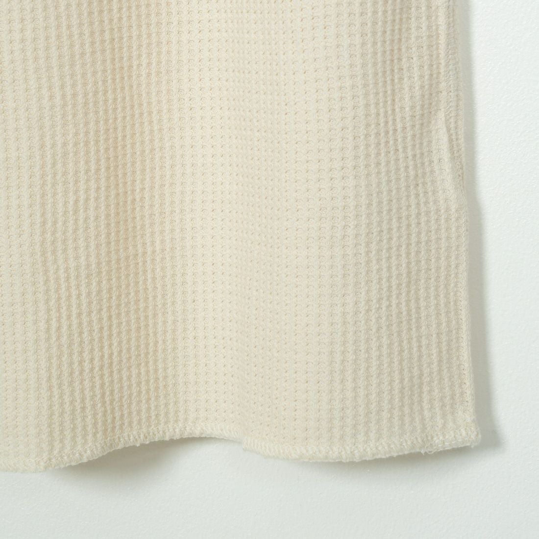 JE MORGAN [ジェイイーモーガン] ワッフルクルーネック長袖Tシャツ [JC088-52S] 04 NATURAL