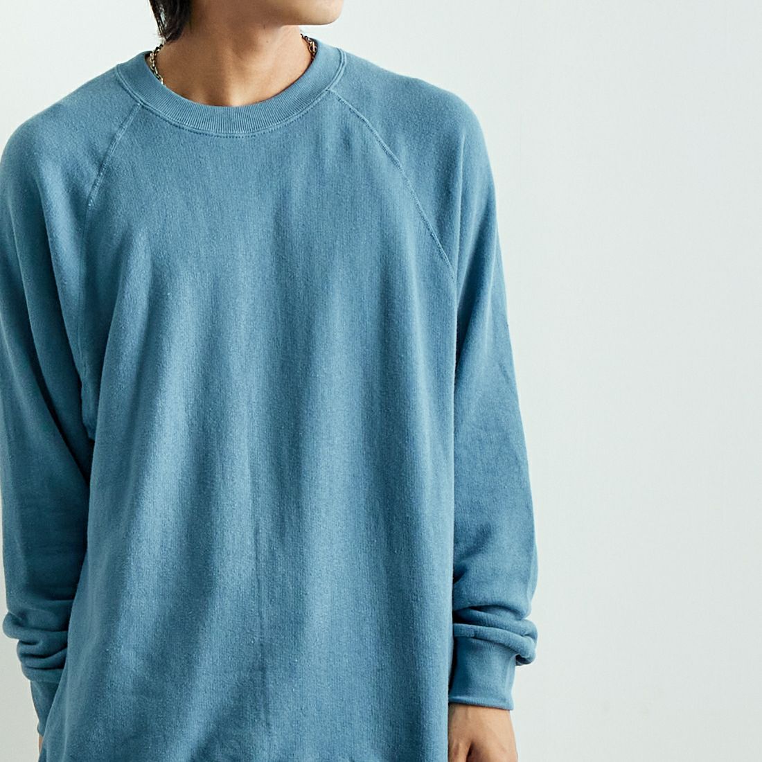 JE MORGAN [ジェイイーモーガン] ラグランスウェットクルーネック