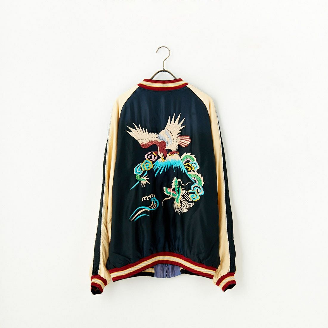 TAILOR TOYO [テーラートウヨウ] アセテート リバーシブルスーベニアジャケット [TT15545] 119 BLK