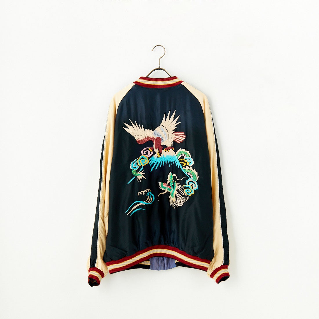 TAILOR TOYO [テーラートウヨウ] アセテート リバーシブルスーベニアジャケット [TT15545] 119 BLK