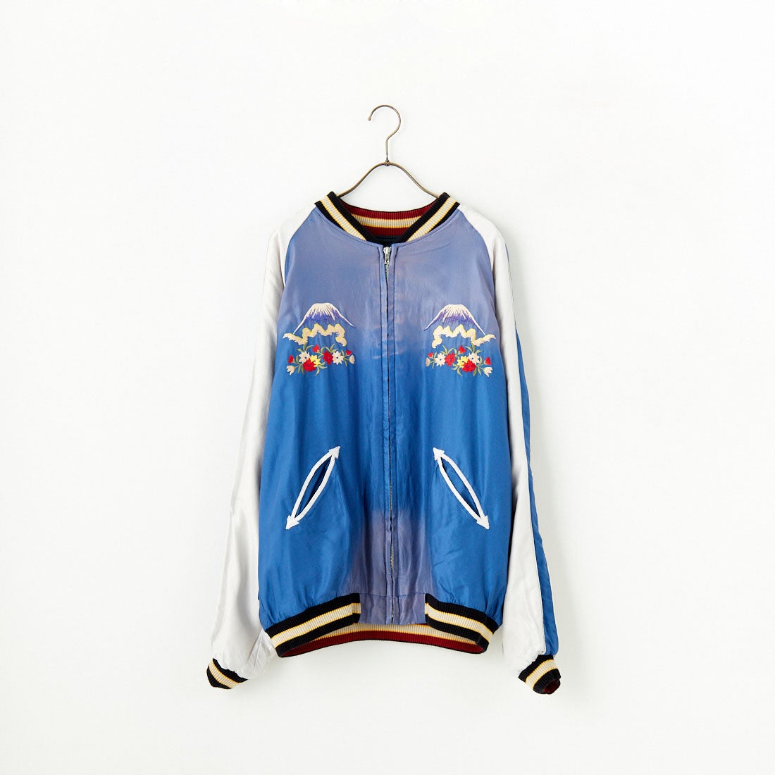 TAILOR TOYO [テーラートウヨウ] アセテート リバーシブルスーベニアジャケット [TT15545] 119 BLK