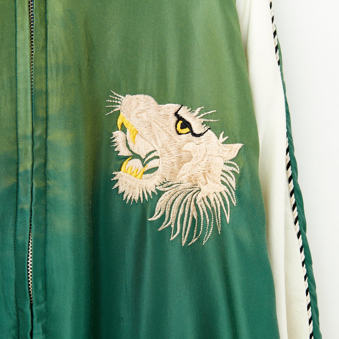 TAILOR TOYO [テーラートウヨウ] アセテート リバーシブルスーベニアジャケット [TT15545] 145 GRN