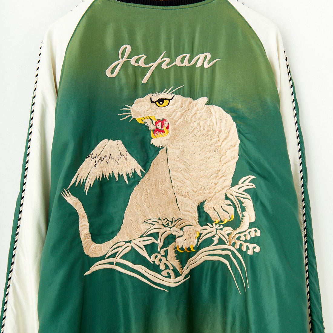 TAILOR TOYO [テーラートウヨウ] アセテート リバーシブルスーベニアジャケット [TT15545] 145 GRN