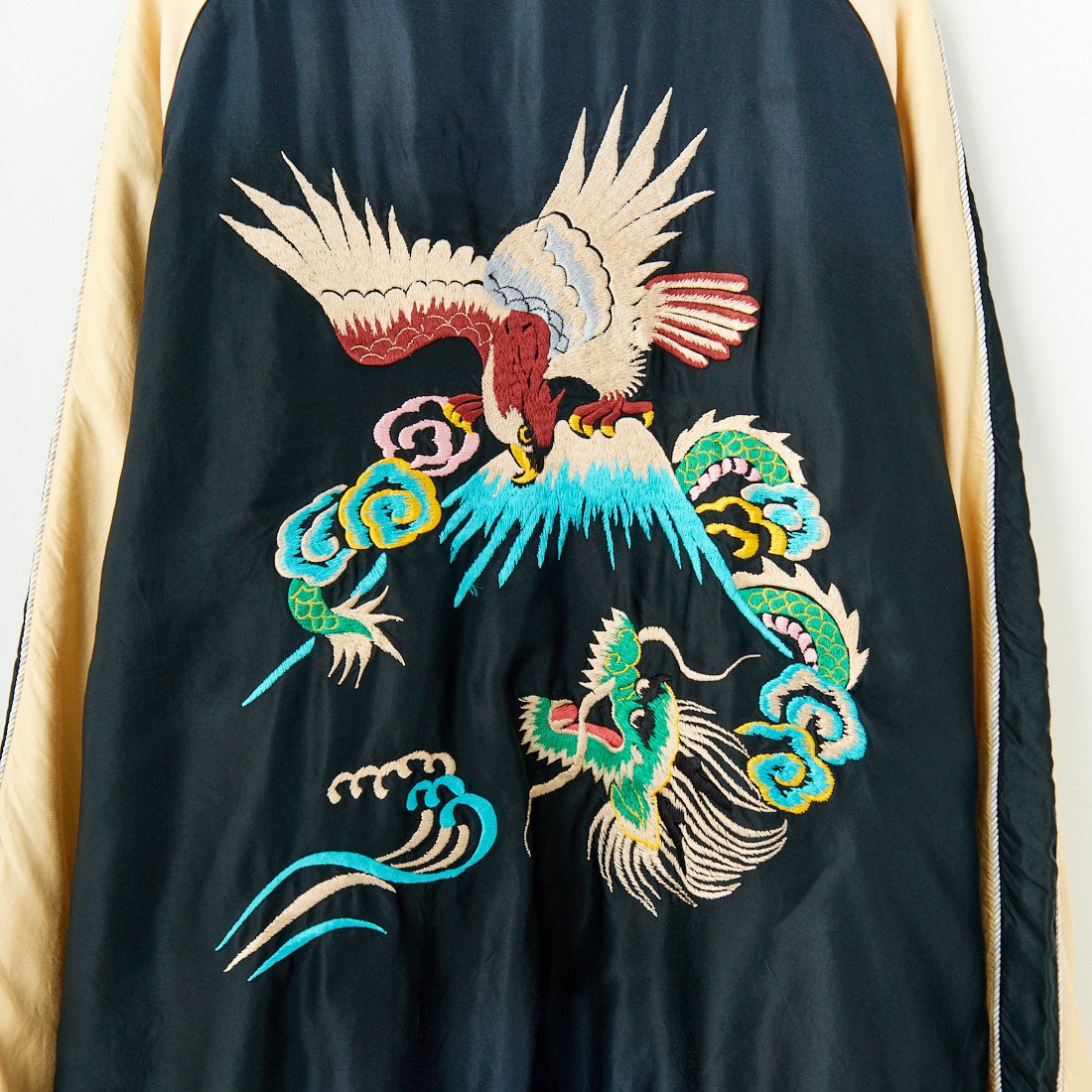 TAILOR TOYO [テーラートウヨウ] アセテート リバーシブルスーベニアジャケット [TT15545] 119 BLK