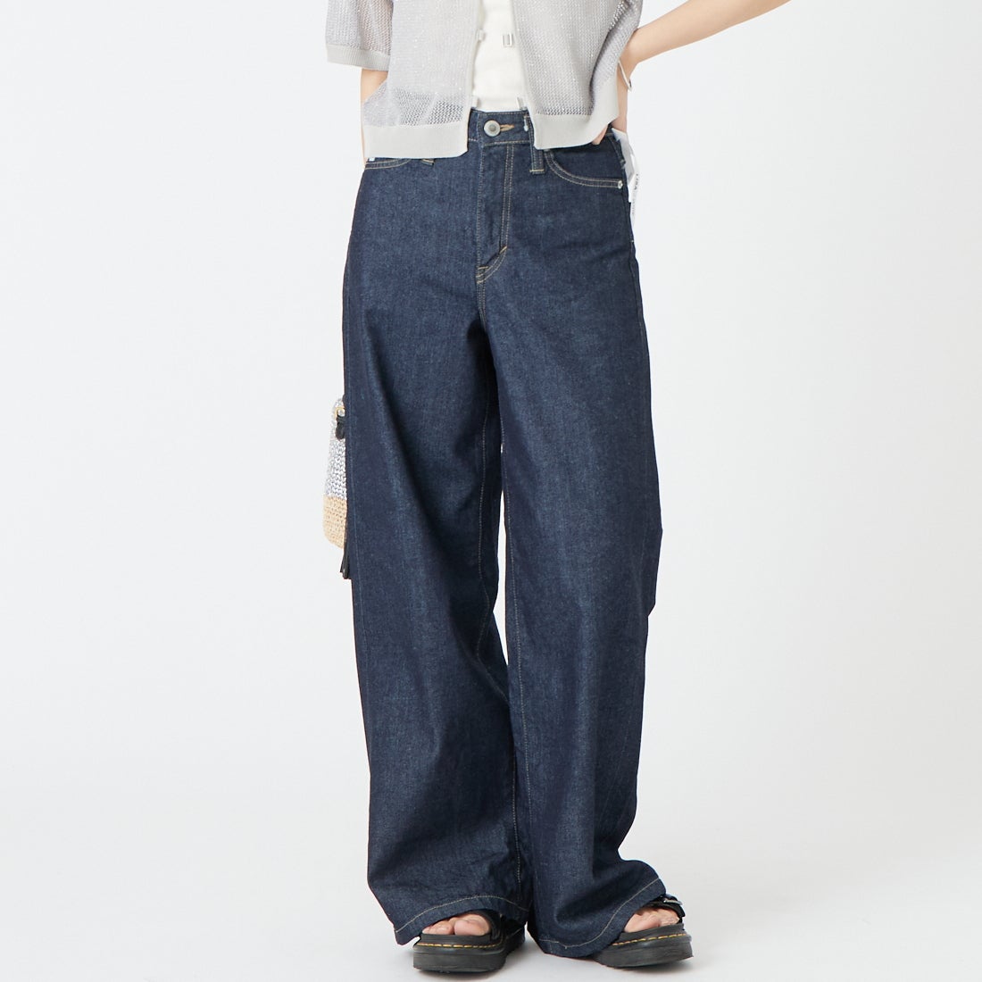 100 O.W&&モデル身長：162cm 着用サイズ：S&&