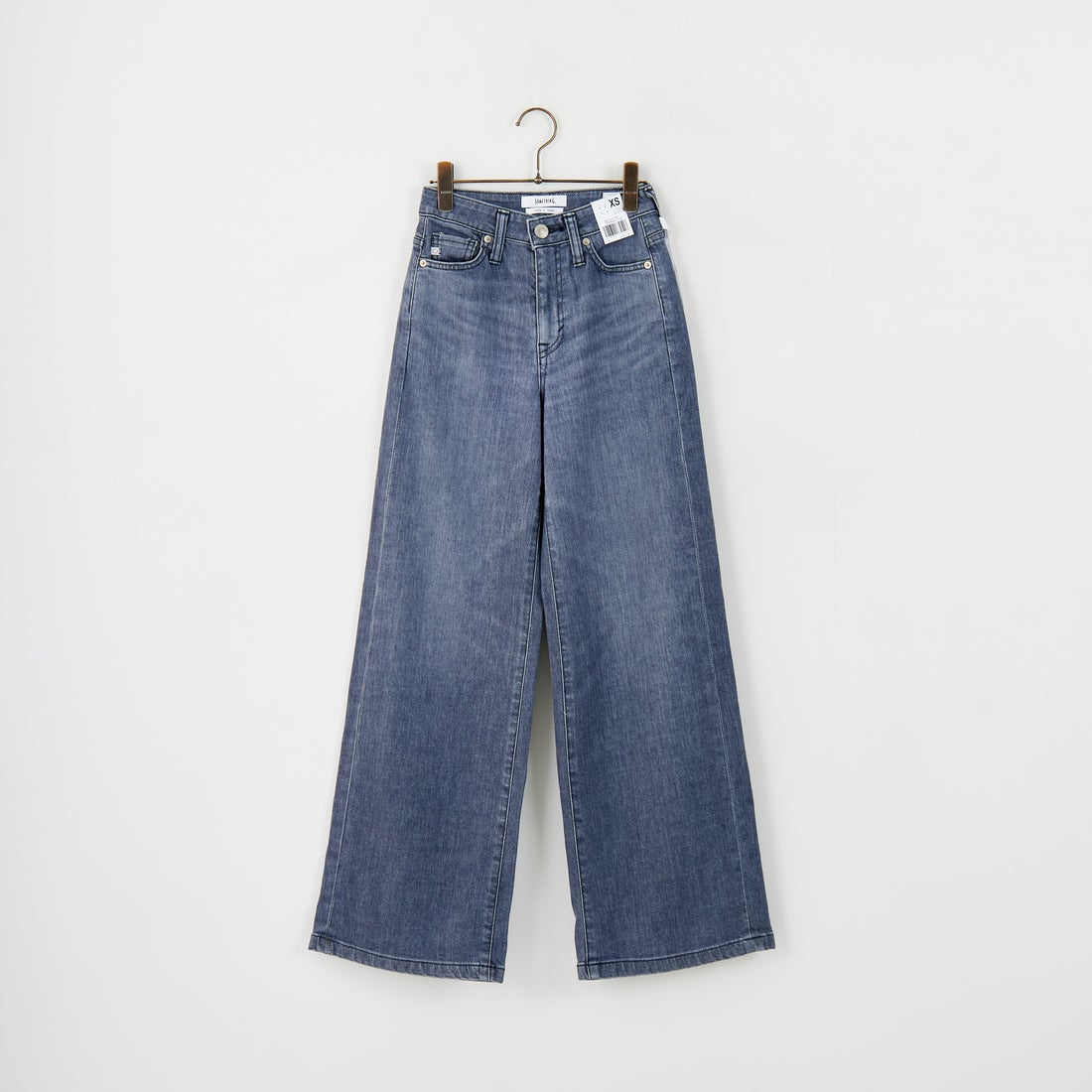 SOMETHING [サムシング] LISA ワイドデニムパンツ [SEA58] 281 GRAY