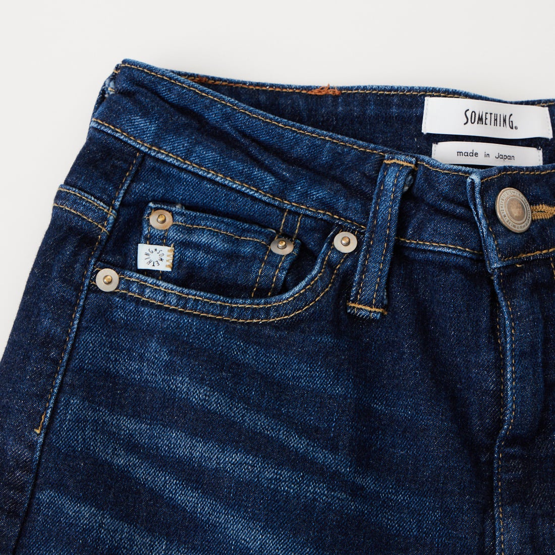 SOMETHING [サムシング] LISA ワイドデニムパンツ [SEA58]｜ジーンズ
