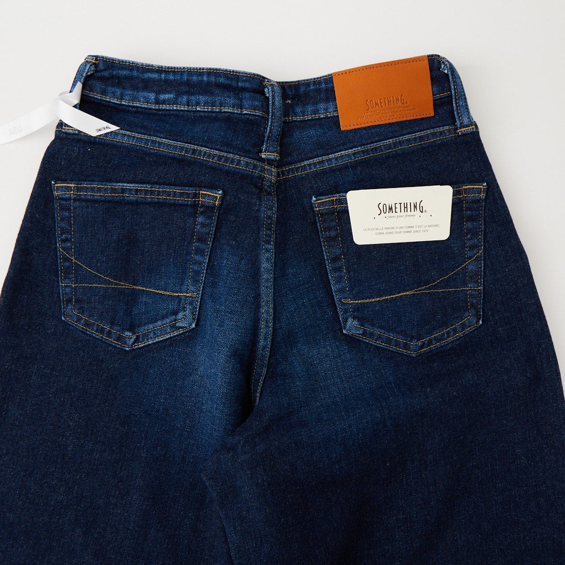 SOMETHING [サムシング] LISA ワイドデニムパンツ [SEA58] 126 D.USED