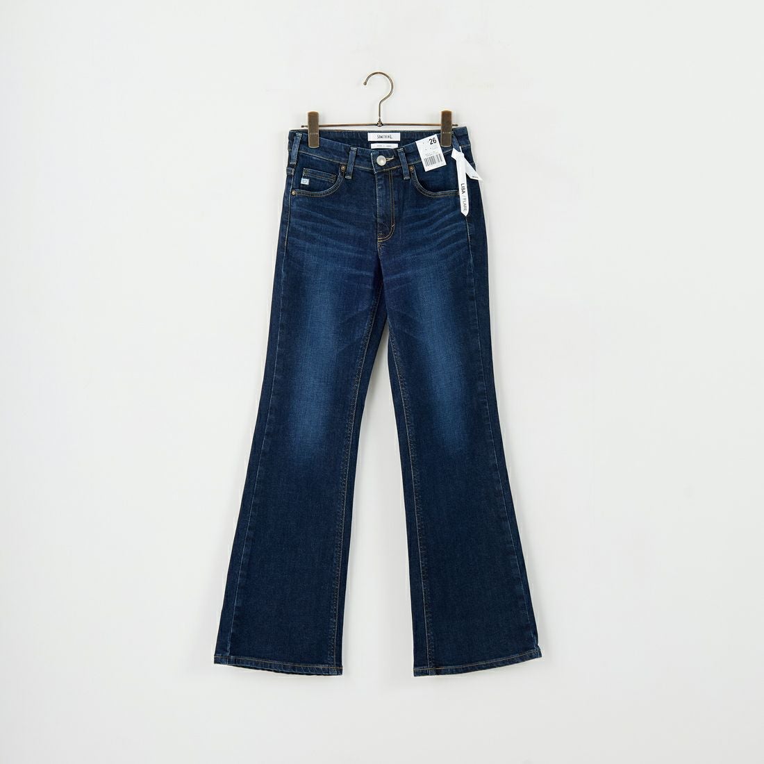 SOMETHING [サムシング] LISA フレアデニムパンツ [SKY31] 926 D.BLUE