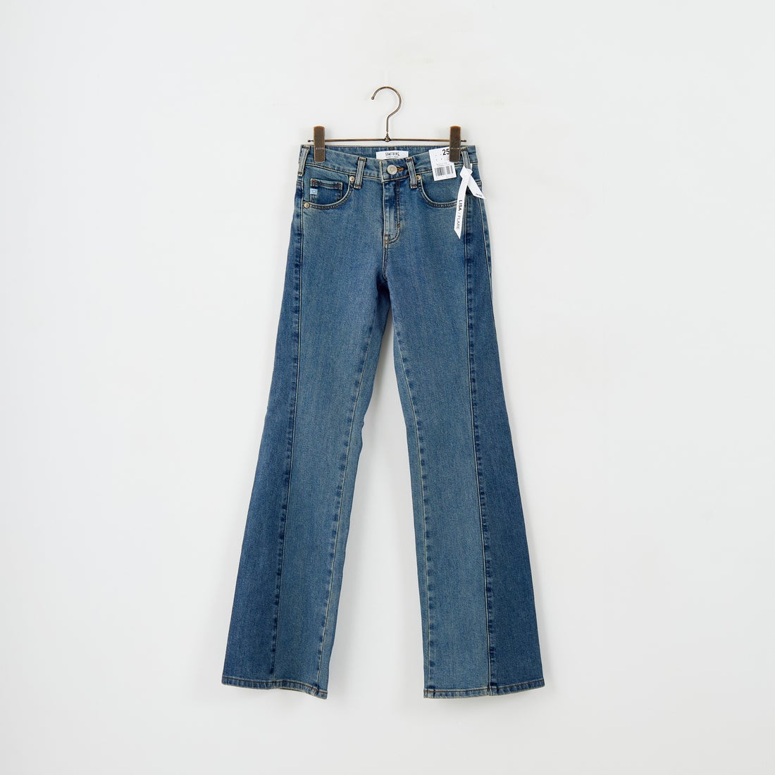 SOMETHING [サムシング] LISA フレアデニムパンツ [SKY31] 986 BICOLO