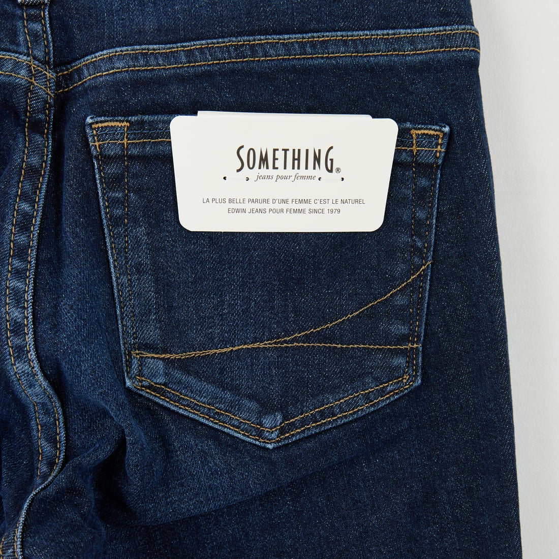 SOMETHING [サムシング] LISA フレアデニムパンツ [SKY31] 926 D.BLUE