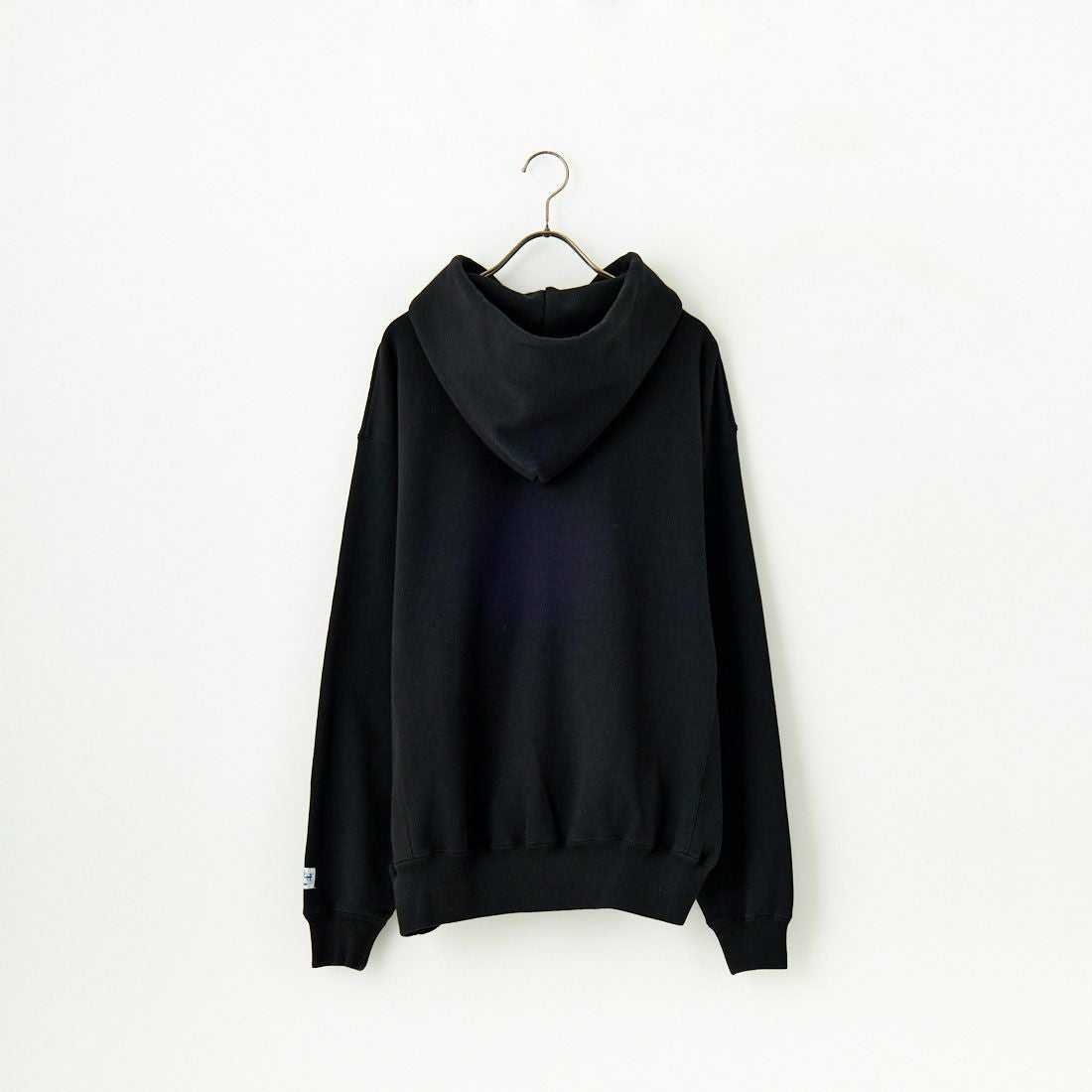 The Endless Summer [エンドレスサマー] 別注 BUHI フロッキーロゴプリント スウェットパーカー [FH-24774506-JF] 01 BLACK