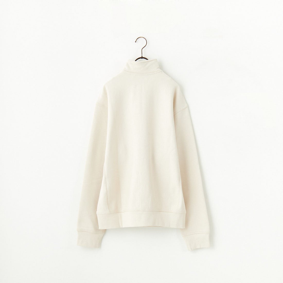 carhartt WIP [カーハートダブリューアイピー] ハーフジップアメリカンスクリプトスウェットシャツ [I027014] MOONBEAM