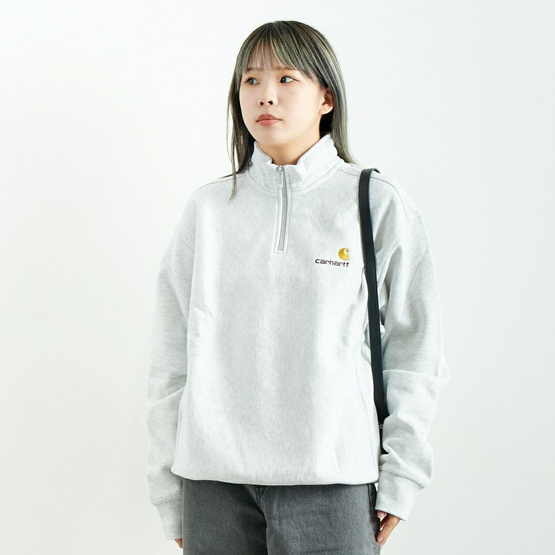 carhartt WIP [カーハートダブリューアイピー] ハーフジップアメリカン