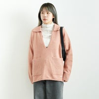 PINK&&モデル身長：167cm 着用サイズ：F&&