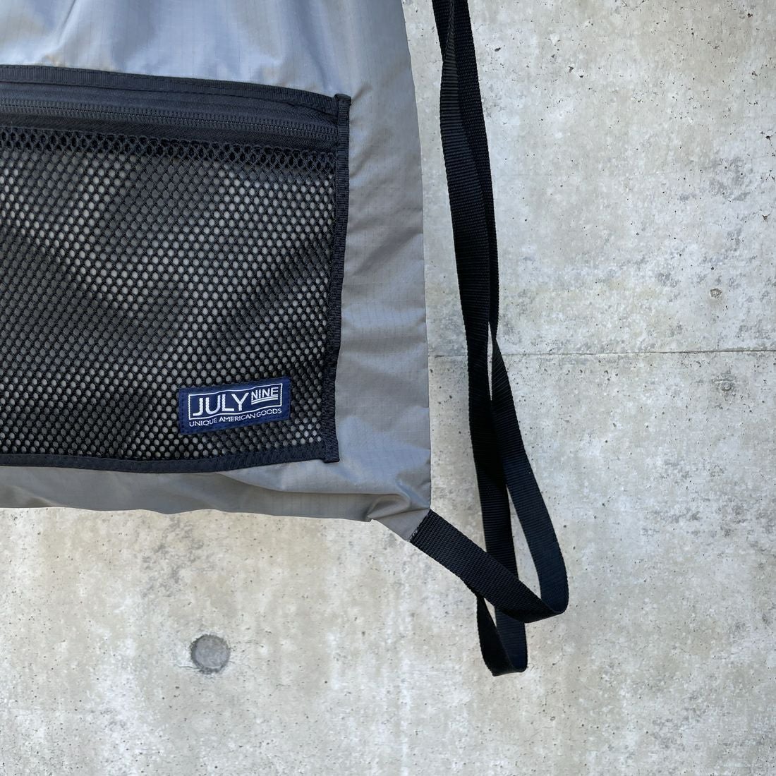 JULY NINE [ジュライナイン] 別注 メッシュポケット ナイロン