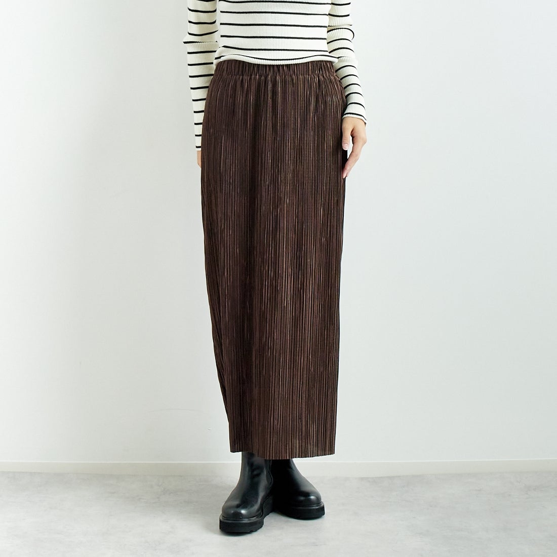 ﾌﾞﾗｳﾝ&&モデル身長：167cm 着用サイズ：2&&