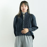 ﾁｬｺｰﾙｸﾞﾚｰ&&モデル身長：167cm 着用サイズ：F&&