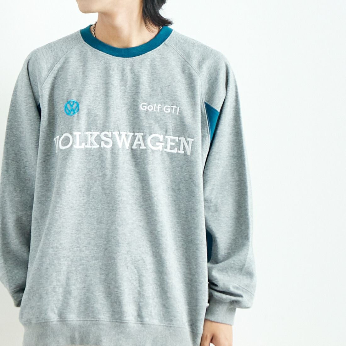 Volkswagen × JEANSFACTORY [フォルクスワーゲン × ジーンズファクトリー] レーシングスウェット [JFC-244-079] GREY