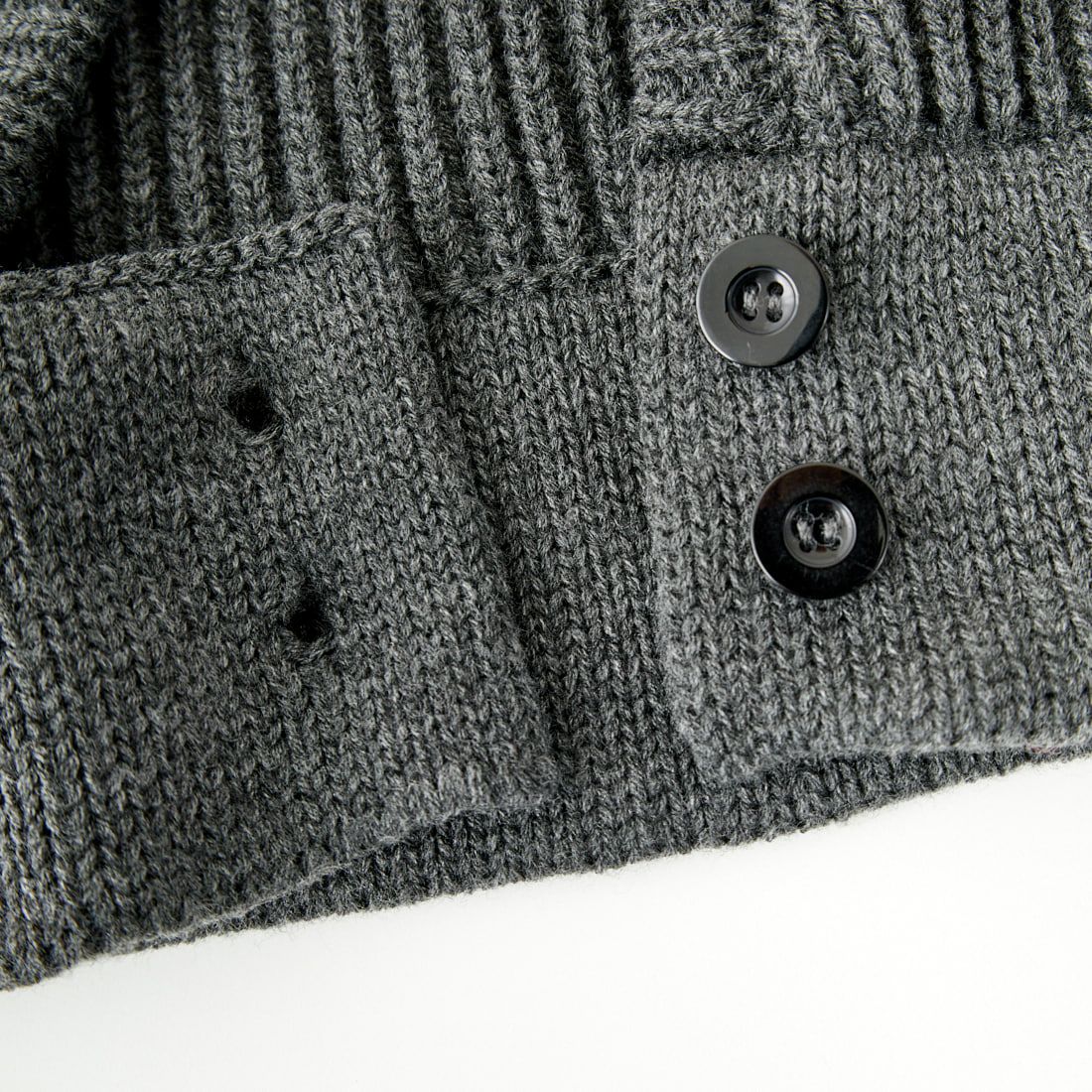 ABBANDONO [アバンドーノ] ニットバラクラバ [576-18-5000724] 01 ﾁｬｺｰﾙ