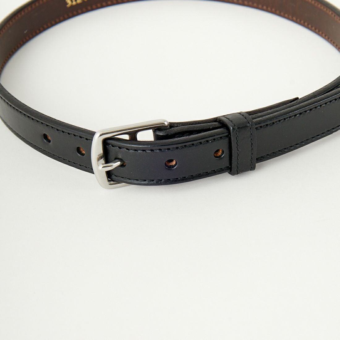 TORY LEATHER [トリーレザー] スティラップレザーベルト [TRL19008BK] BLACK