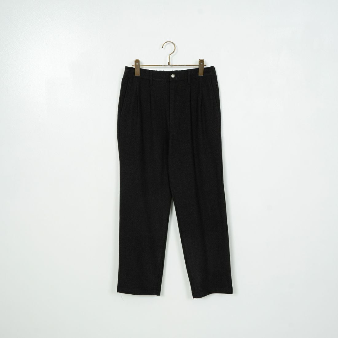 Jeans Factory Clothes [ジーンズファクトリークローズ] PREMIUM WARM タックイージートラウザー [JFC-244-083] BLACK