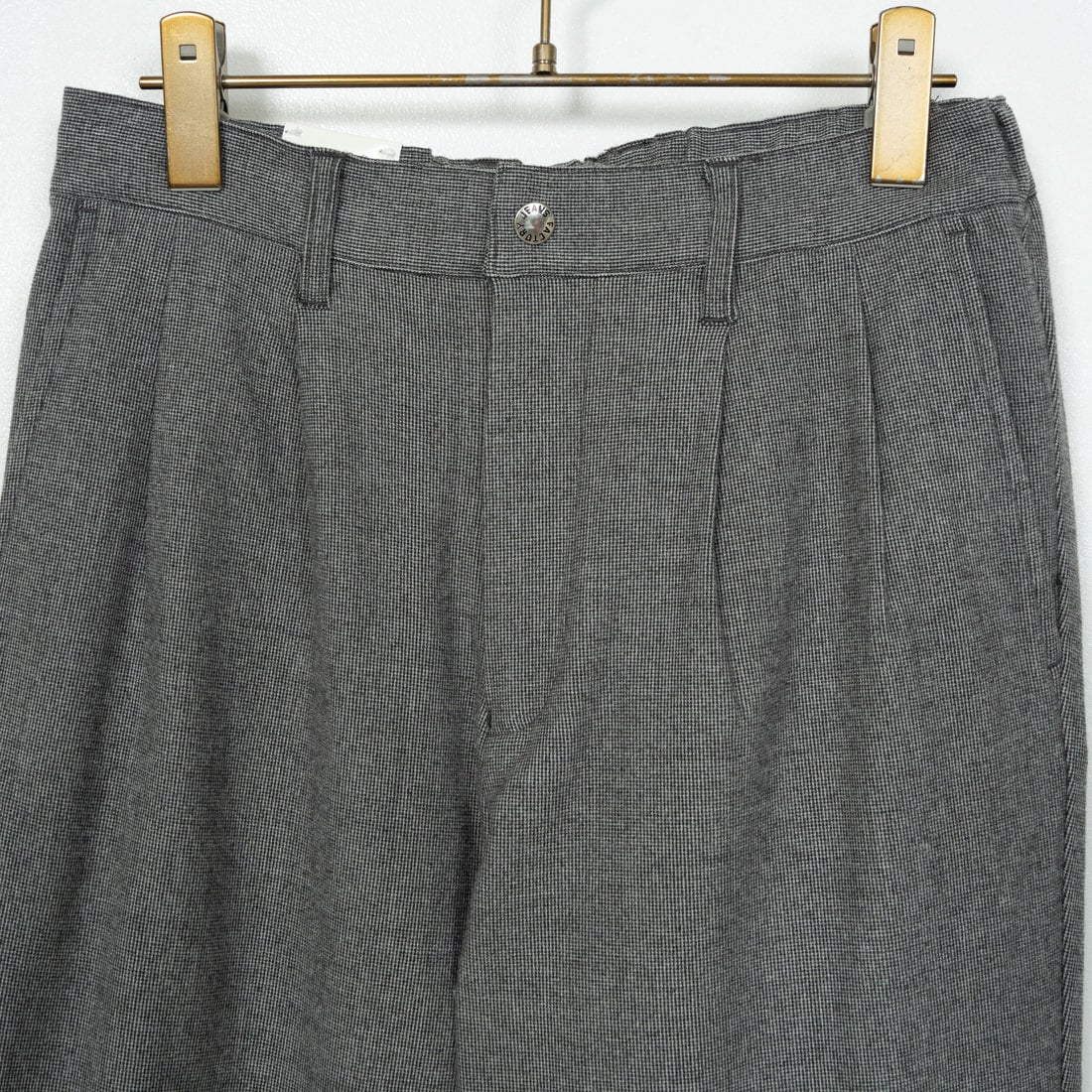 Jeans Factory Clothes [ジーンズファクトリークローズ] PREMIUM WARM タックイージートラウザー [JFC-244-083] GREY