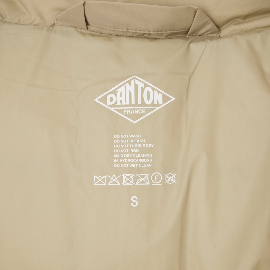 DANTON [ダントン] ダウンフードジャケット [DT-A0567NRP] LT.BEIGE