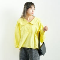 YELLOW&&モデル身長：167cm 着用サイズ：F&&